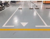 Sơn kẻ vạch vị trí đỗ ô tô, xe máy